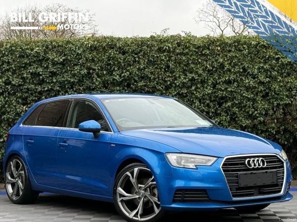 Audi A3 Hatchback, Petrol, 2017, Blue