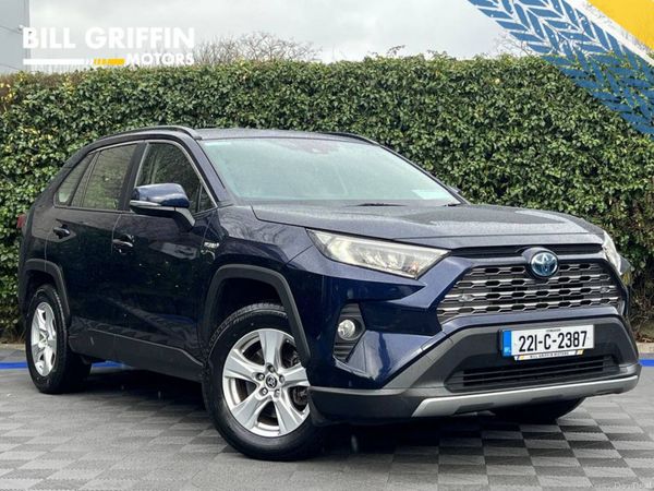 Toyota RAV4 SUV, Petrol Hybrid, 2022, Blue