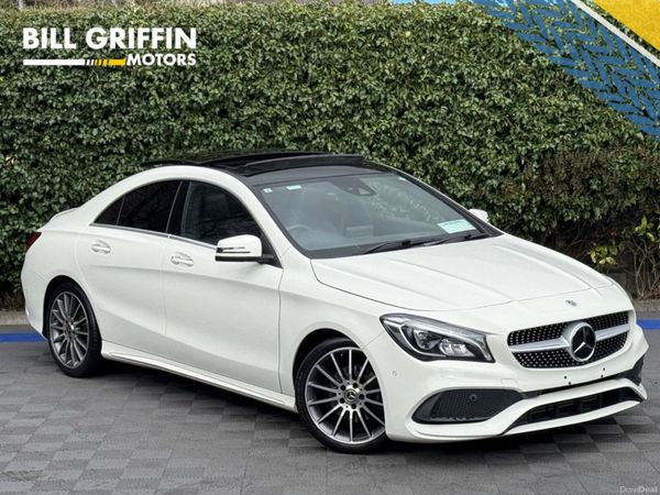 Mercedes-Benz CLA Saloon, Petrol, 2017, White