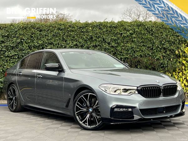 BMW 5-Series Saloon, Petrol Plug-in Hybrid, 2017, Grey