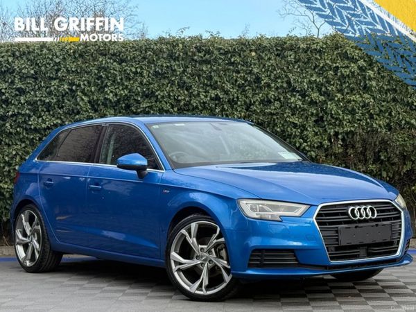 Audi A3 Saloon, Petrol, 2017, Blue