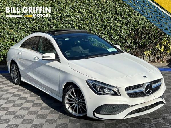 Mercedes-Benz CLA Saloon, Petrol, 2018, White