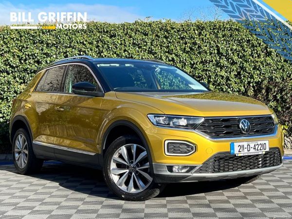 Volkswagen T-Roc SUV, Diesel, 2021, Yellow