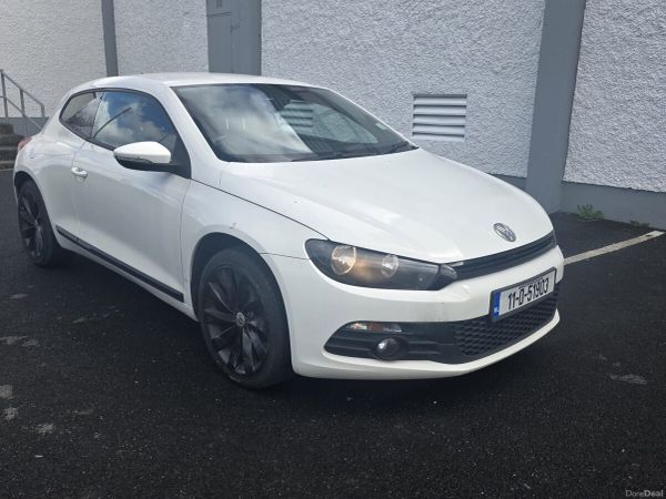 Volkswagen Scirocco Hatchback, Diesel, 2011, White