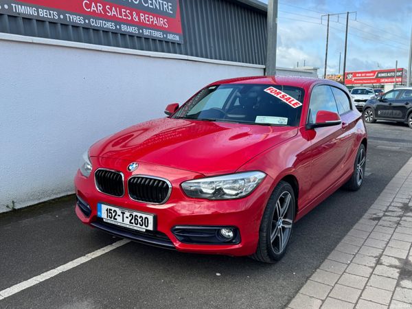 BMW 1-Series Hatchback, Petrol, 2015, Red