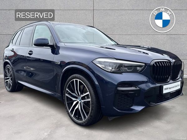 BMW X5 SUV, Petrol Plug-in Hybrid, 2022, Blue