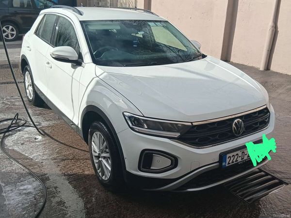 Volkswagen T-Roc SUV, Petrol, 2022, White