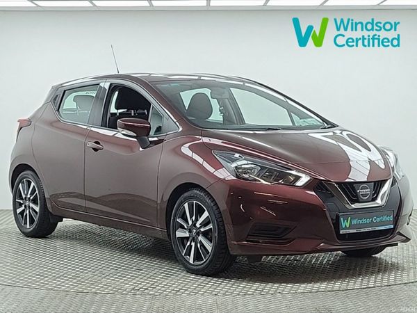 Nissan Micra Hatchback, Petrol, 2021, Red