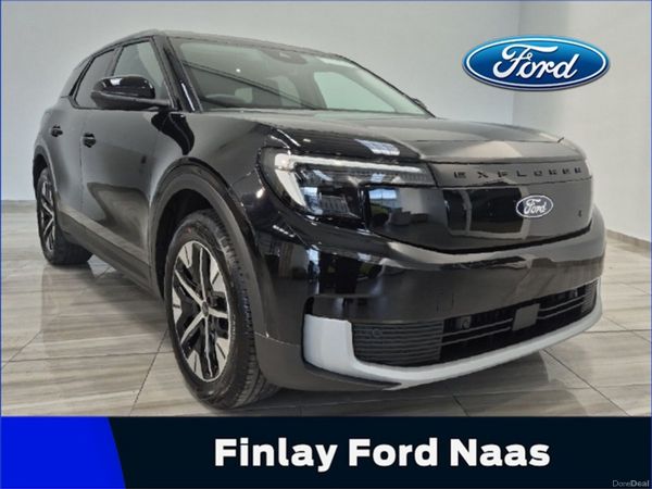 Ford Explorer SUV, Electric, 2026, Black