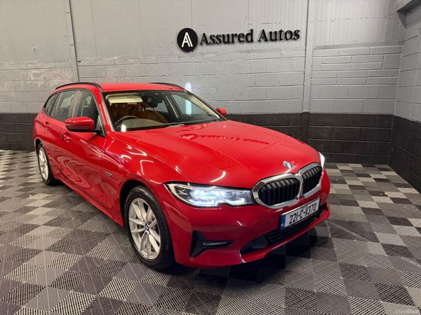 BMW 3-Series Estate, Petrol Plug-in Hybrid, 2022, Red