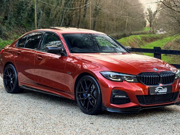 BMW 3-Series Saloon, Petrol Plug-in Hybrid, 2022, Orange