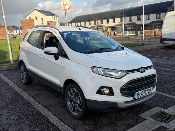 Ford EcoSport SUV, Petrol, 2016, White