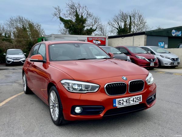 BMW 1-Series Hatchback, Diesel, 2016, Orange