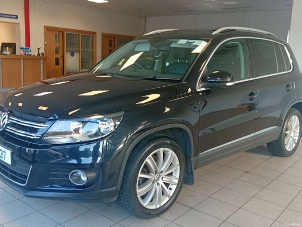 Volkswagen Tiguan SUV, Diesel, 2016, Black