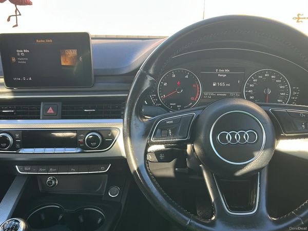 Audi A4 Saloon, Diesel, 2016, Red