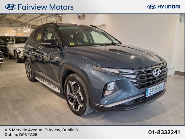Hyundai Tucson SUV, Petrol Plug-in Hybrid, 2024, Blue