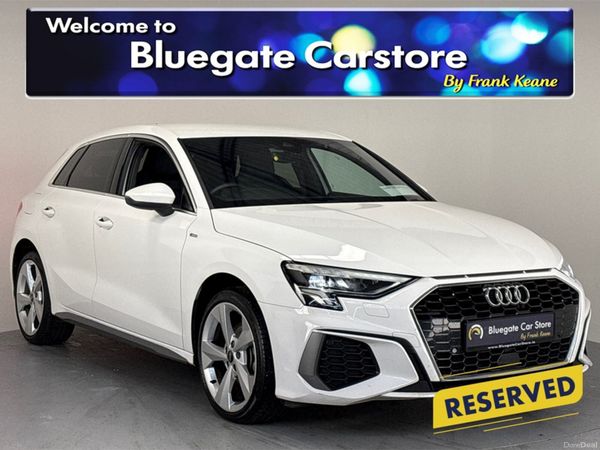 Audi A3 Hatchback, Petrol Plug-in Hybrid, 2024, White