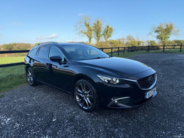 Mazda Mazda6 Estate, Diesel, 2015, Black