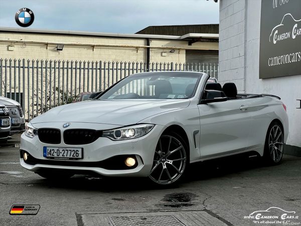 BMW 4-Series Convertible, Diesel, 2014, White