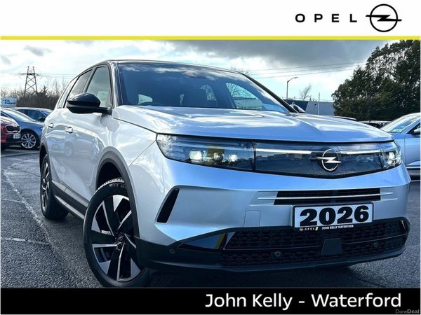 Opel Grandland SUV, Petrol Hybrid, 2026, Silver