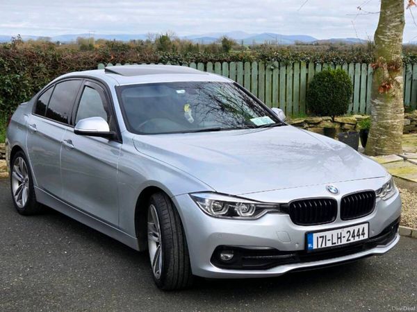 BMW 3-Series Saloon, Diesel, 2017, Silver