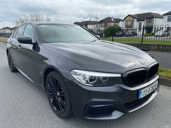 BMW 5-Series Saloon, Petrol Plug-in Hybrid, 2017, Grey