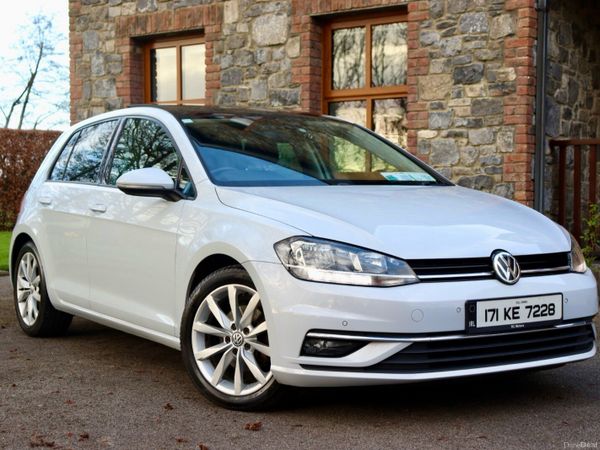 Volkswagen Golf Hatchback, Diesel, 2017, Silver