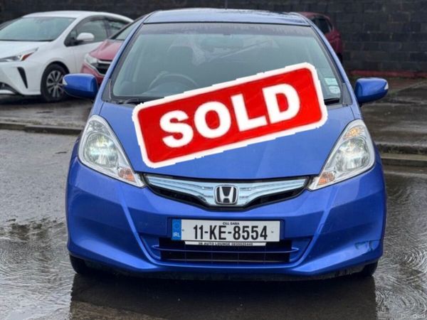 Honda Fit Hatchback, Petrol Hybrid, 2011, Blue