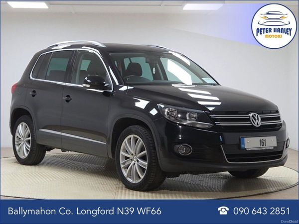 Volkswagen Tiguan SUV, Diesel, 2016, Black