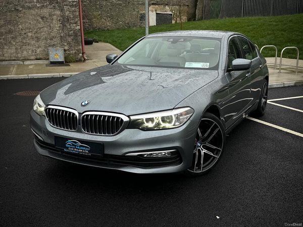 BMW 5-Series Saloon, Diesel, 2018, Grey