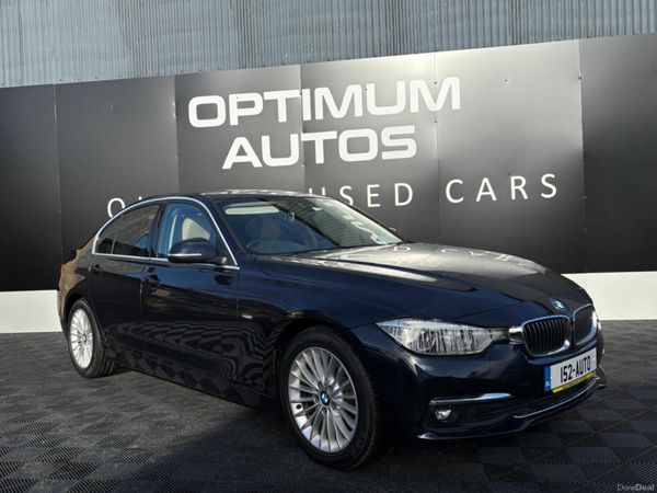 BMW 3-Series Saloon, Diesel, 2015, Blue