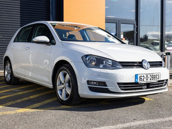 Volkswagen Golf Hatchback, Diesel, 2016, White