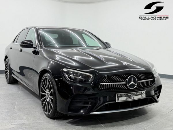 Mercedes-Benz E-Class Saloon, Diesel Hybrid, 2021, Black