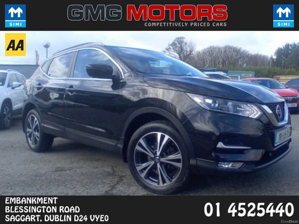 Nissan Qashqai MPV, Petrol, 2019, Black