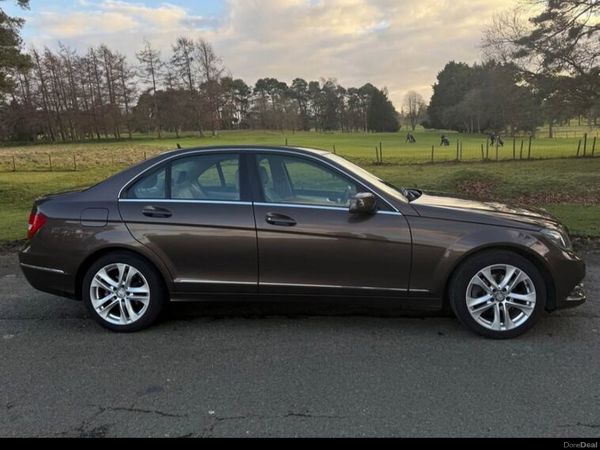 Mercedes-Benz C-Class Saloon, Diesel, 2013, Brown