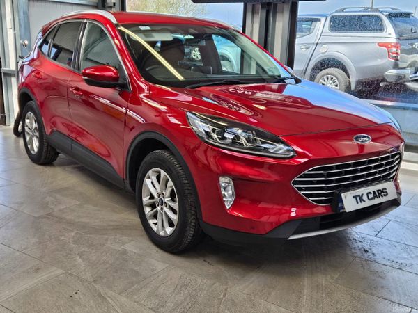 Ford Kuga SUV, Petrol Hybrid, 2023, Red