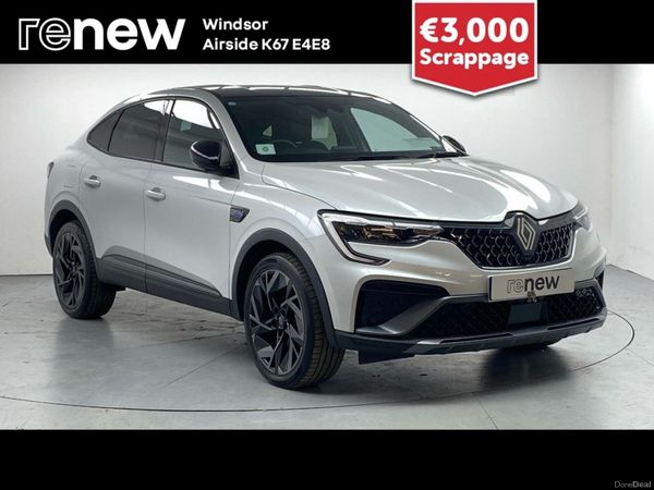 Renault Arkana Hatchback, Petrol, 2024, White