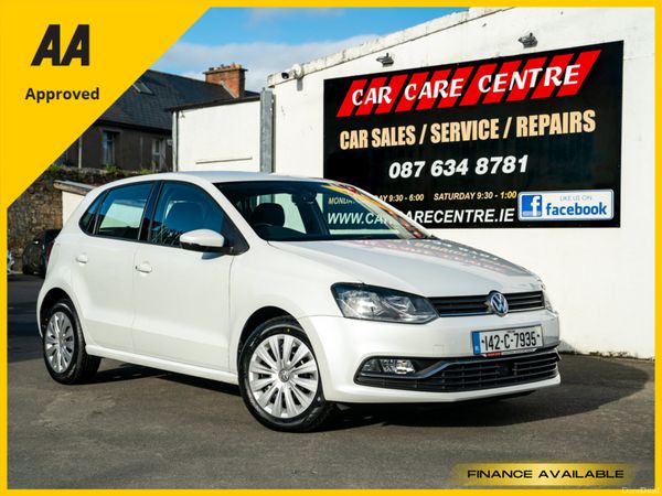 Volkswagen Polo Hatchback, Petrol, 2014, White