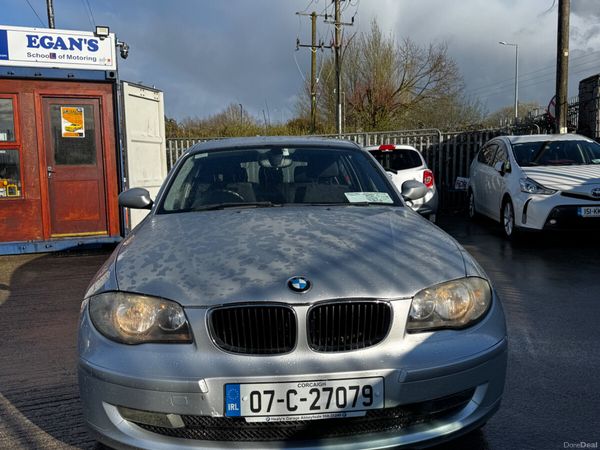 BMW 1-Series Hatchback, Petrol, 2007, Silver