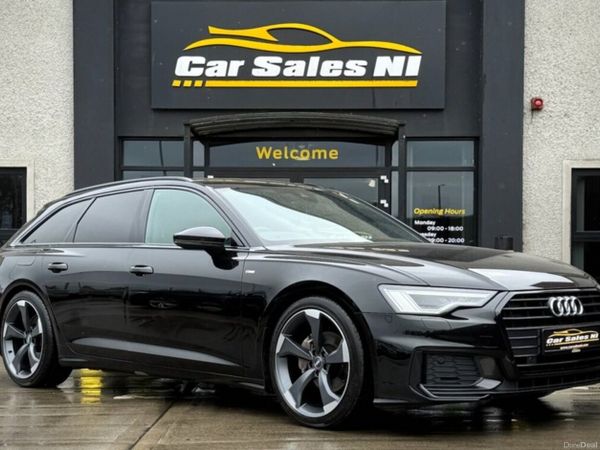 Audi A6 Estate, Diesel Hybrid, 2022, Black