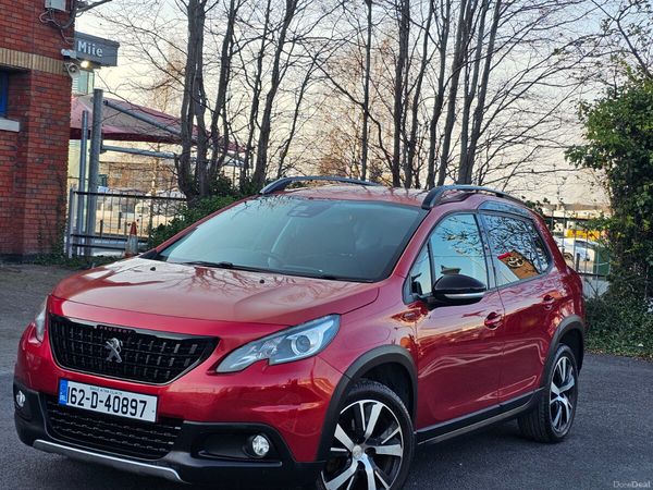 Peugeot 2008 SUV, Petrol, 2016, Red