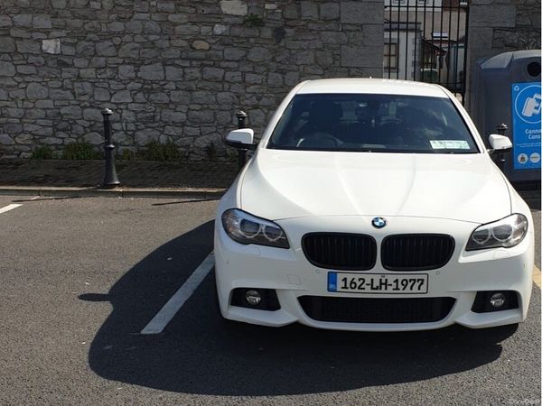 BMW 5-Series Saloon, Diesel, 2016, White