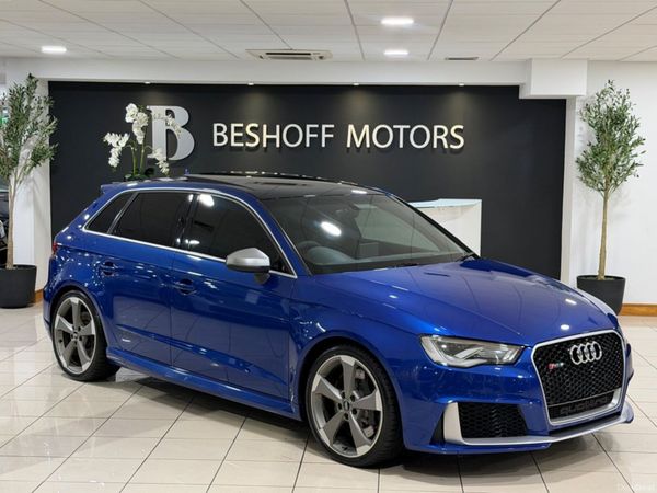 Audi RS3 Hatchback, Petrol, 2016, Blue