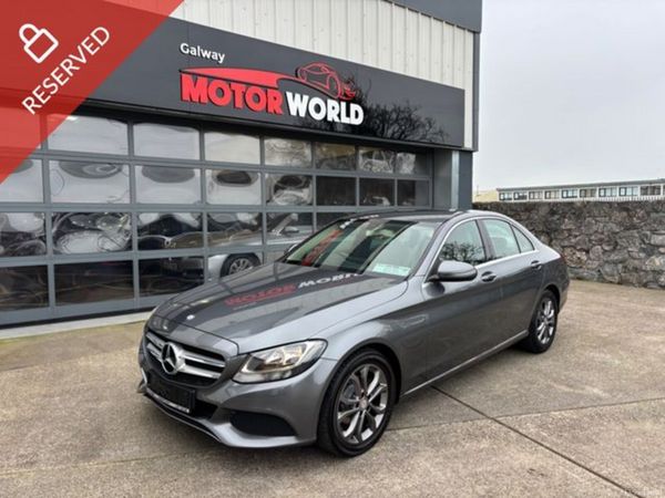 Mercedes-Benz C-Class Saloon, Petrol, 2017, Grey