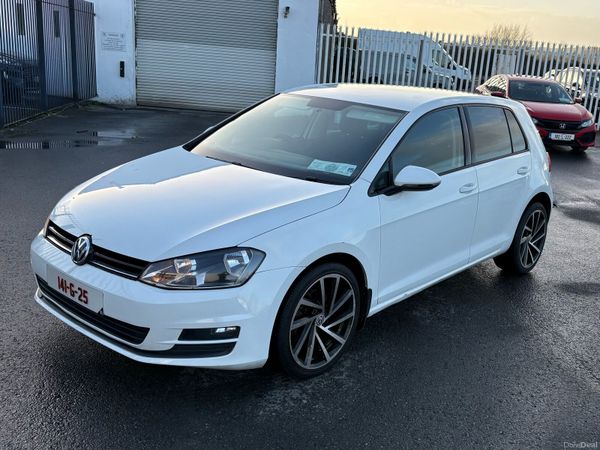 Volkswagen Golf Hatchback, Diesel, 2014, White