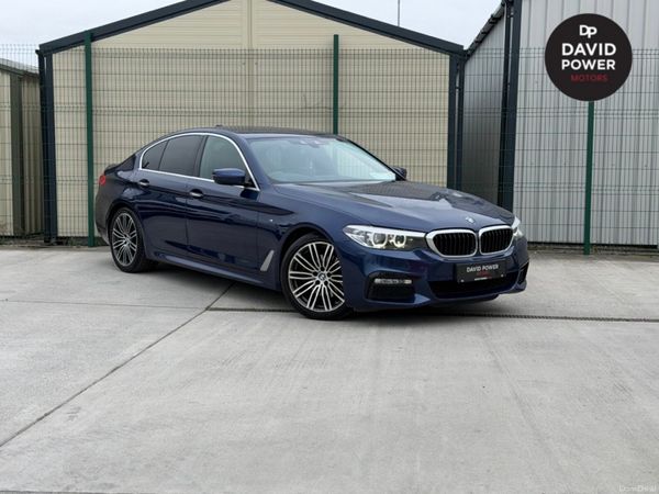 BMW 5-Series Saloon, Diesel, 2018, Blue