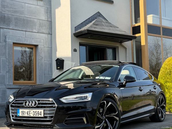 Audi A5 Hatchback, Diesel, 2019, Black