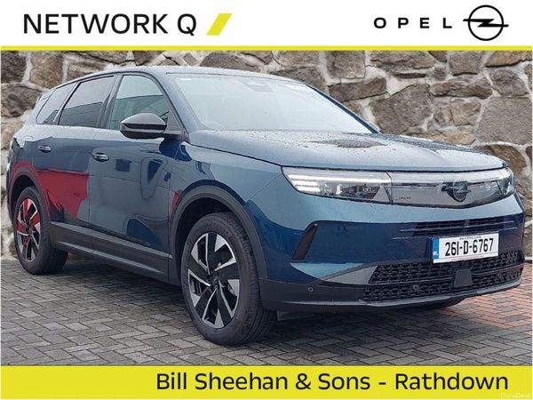 Opel Grandland SUV, Petrol Hybrid, 2026, Green