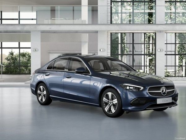 Mercedes-Benz C-Class Saloon, Petrol Hybrid, 2023, Blue