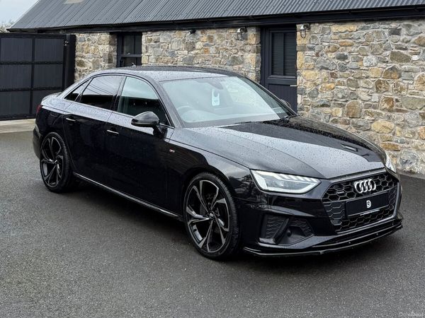 Audi A4 Saloon, Diesel, 2021, Black